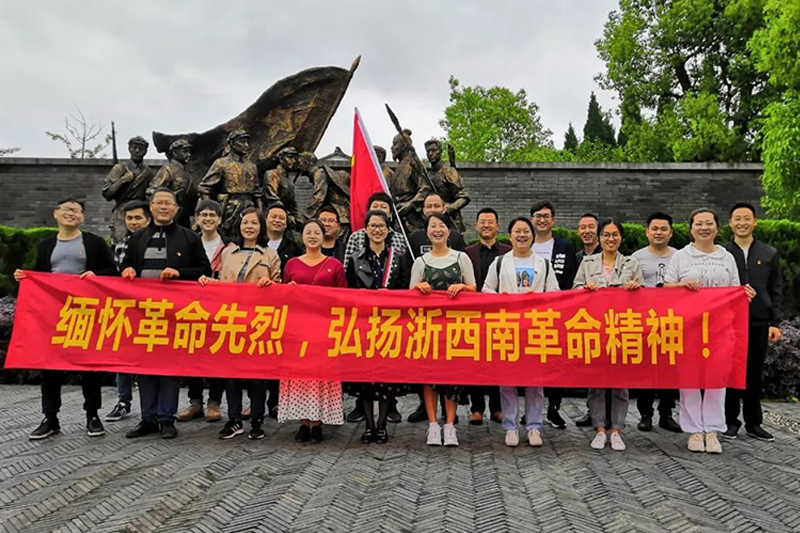 学习浙西南革命精神主题党日活动