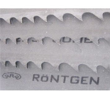Saw blade Rodgen detail
