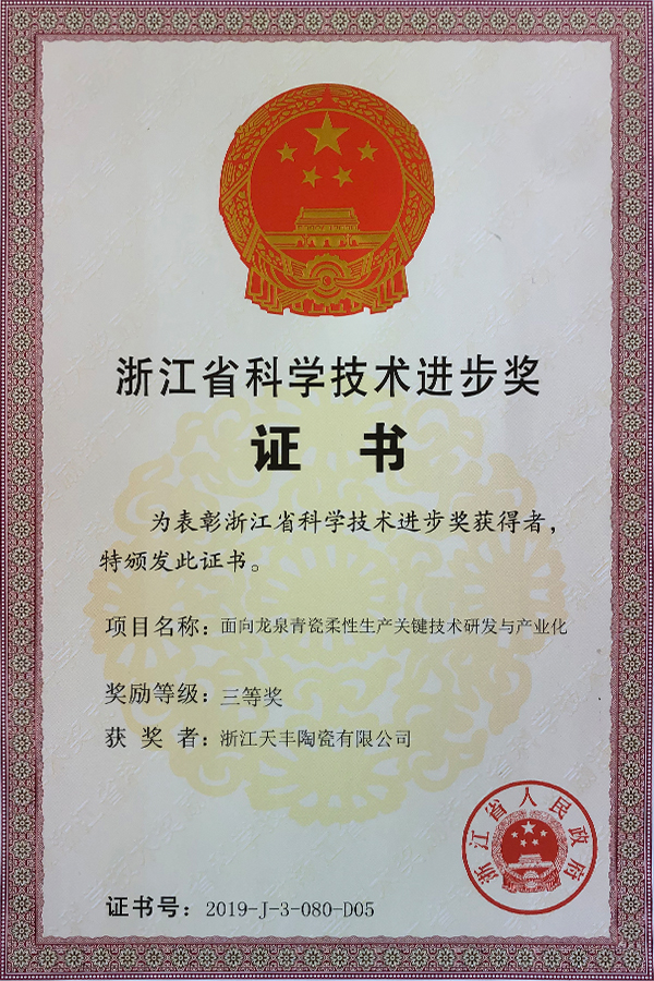 2019年科技进步三等奖