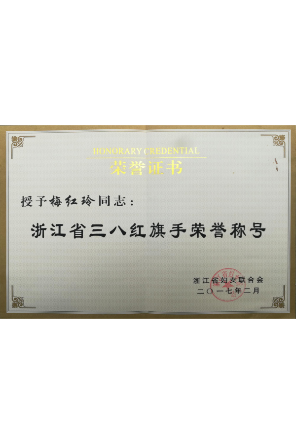 三八红旗手