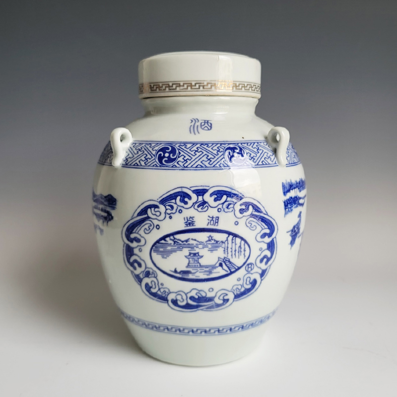 5000克鉴湖青花坛